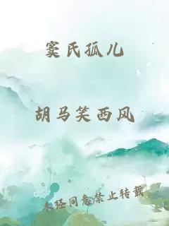 窦氏孤儿